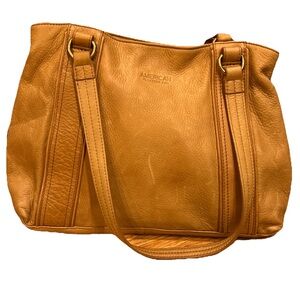 American Leather Co. Coastal Grandma Scandi Val Glove Patina Leather Satchel